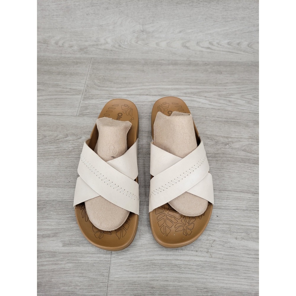 Olukai Kipe'a 'Olu Women's Casual Sandals, Puka/Tan, W8